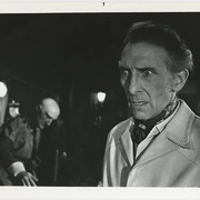 Father and daughter scene with governess